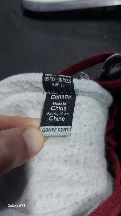 Коньки хоккейные Bauer 31р