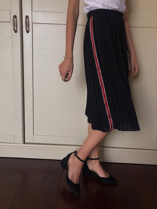 Юбка черная ZARA