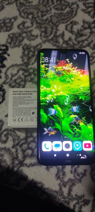 Redmi not 8.    4+1/64gb