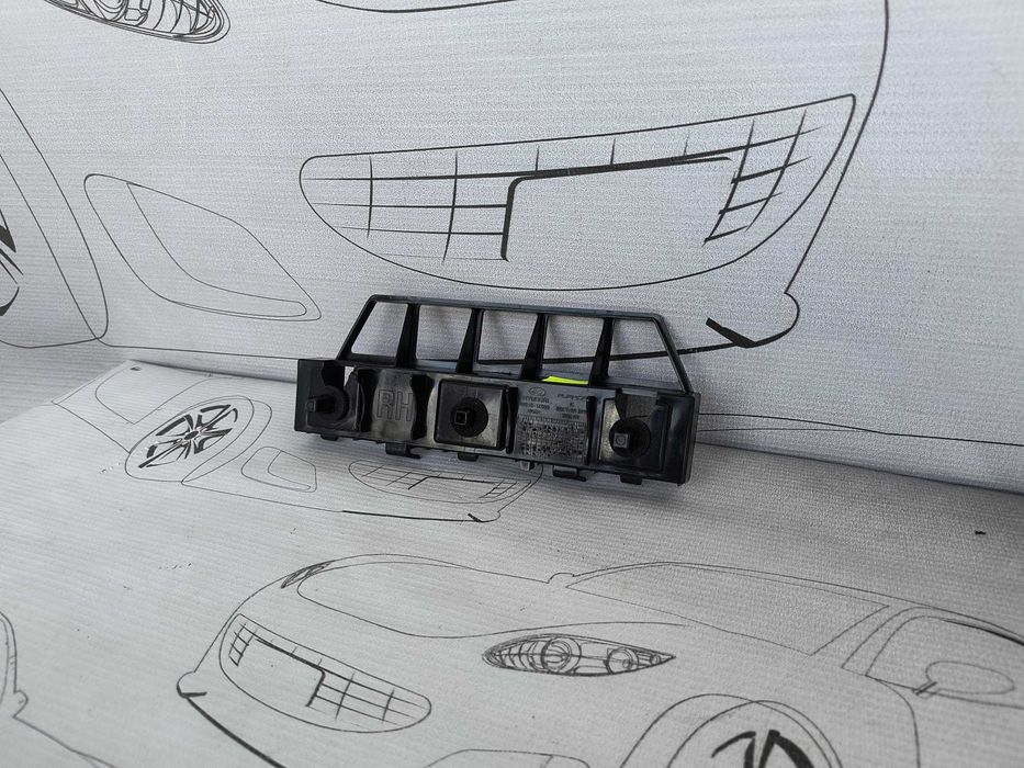 Suport Ghidaj Bara Spate Dreapta Hyundai ix20 2012 / 2010-2019 Cod OEM 86614-1K000 (4D1)