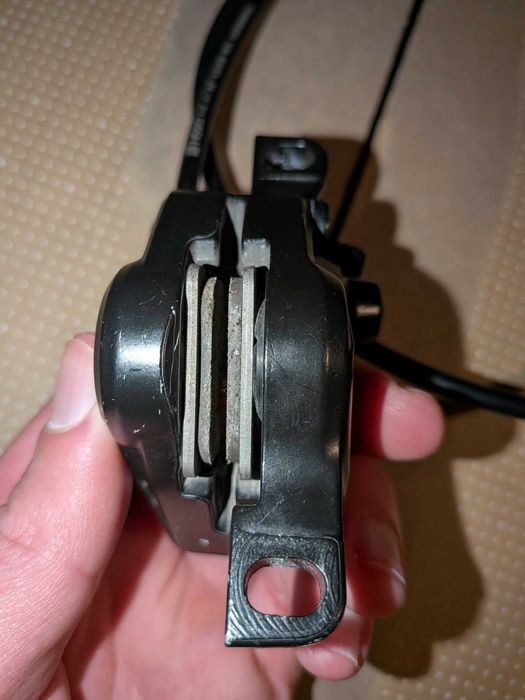 Предни спирачки Shimano и TRP Slate + два диска 180мм