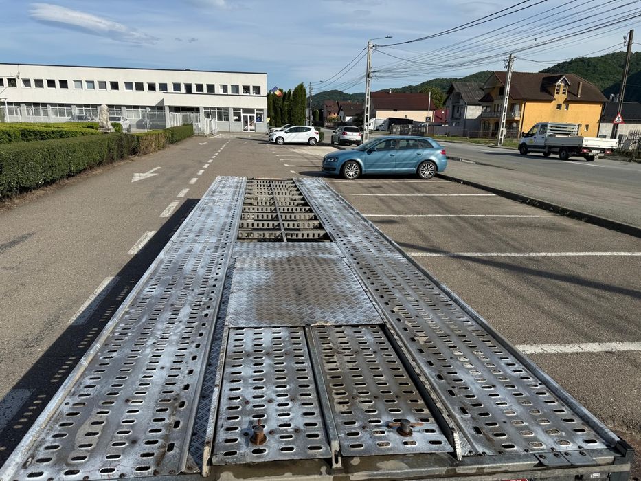 Platformă auto transport 2 mașini 8.6 m An 2021 RAR efectuat