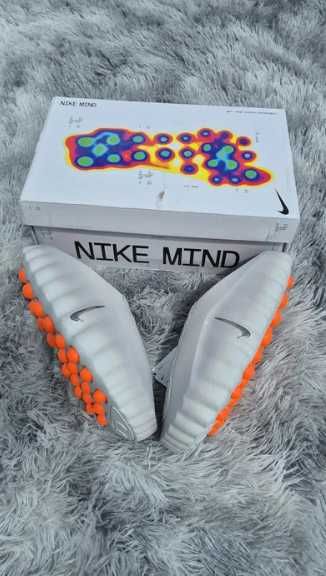 Nike Mind 001 Light Silver Gray Slides (36-44 номер)