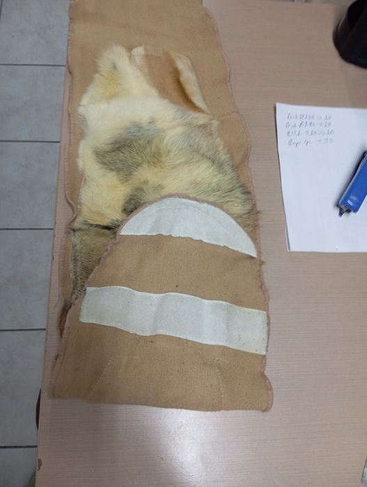 Пояс собачи на лепучке