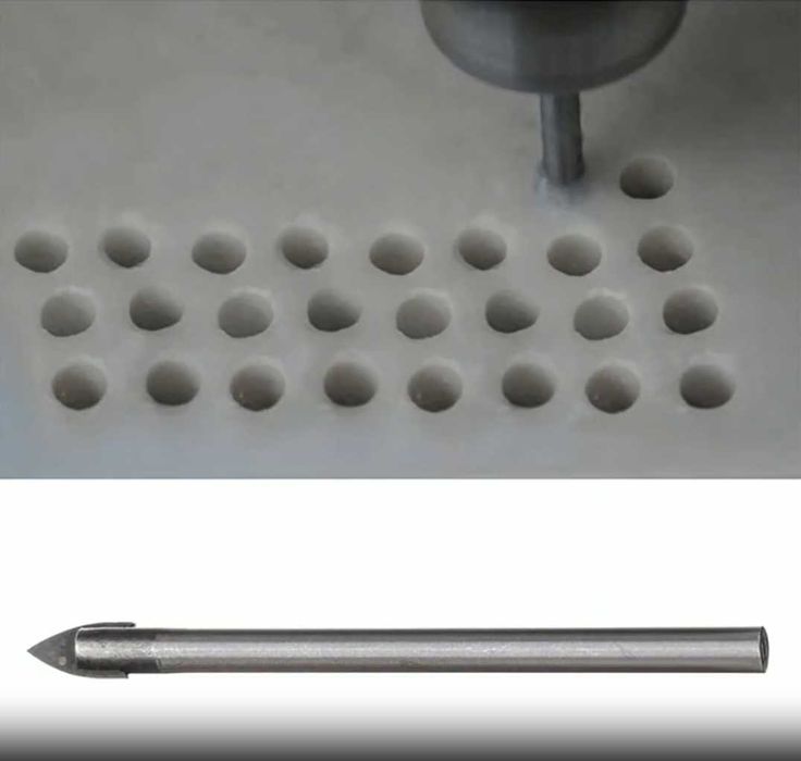 Set 7 buc de Burghiu Sticla,Ceramica,Gresie,Faianta 3 4 5 6 8 10 12 mm