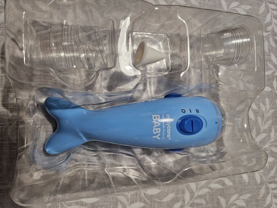 Aspirator nazal electric portabil Easycare baby cu 2 viteze si melodii