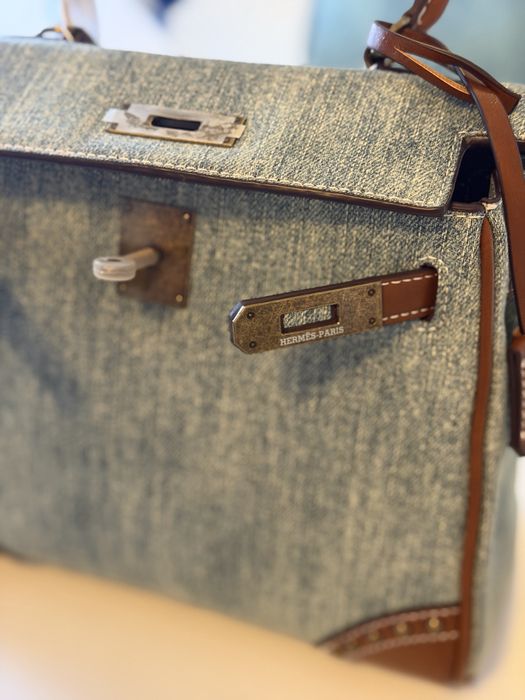 Geanta denim unica model nou