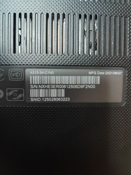 Acer Aspire 3 ноутбук