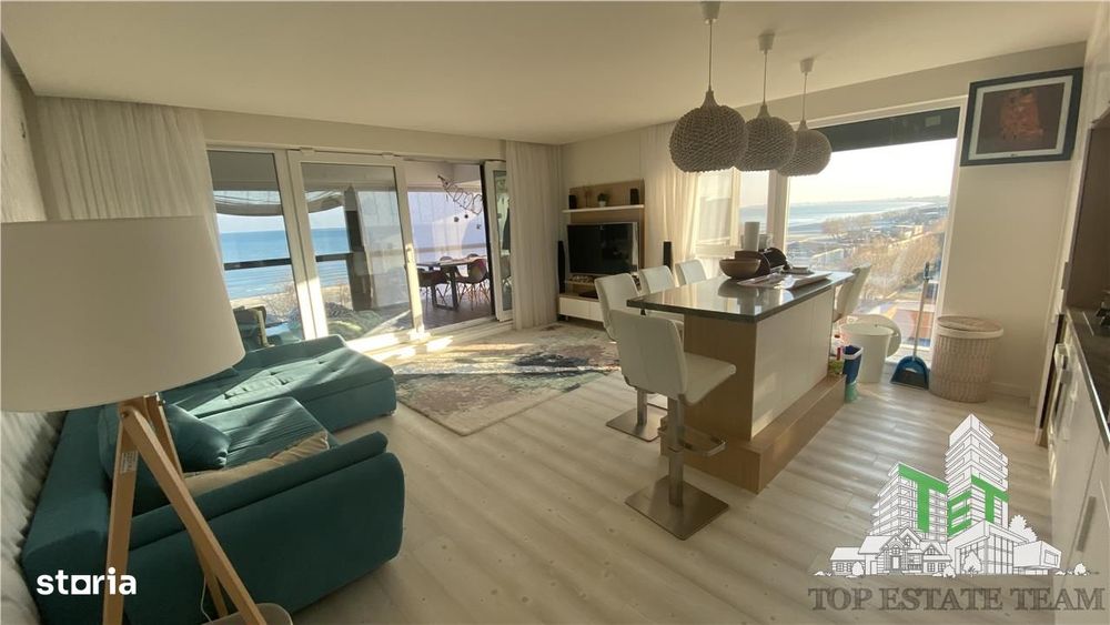 Apartament 4 camere - prima linie, vedere frontala - Mamaia Nord, Navo — fotografia 3