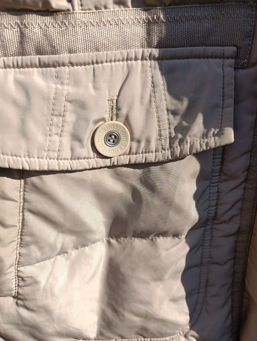 Tom Tailor яке с пухена качулка М - 35 лв