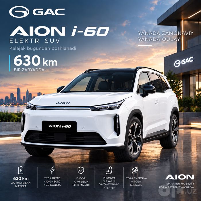 Gac Aion i-60 ev 630 km
