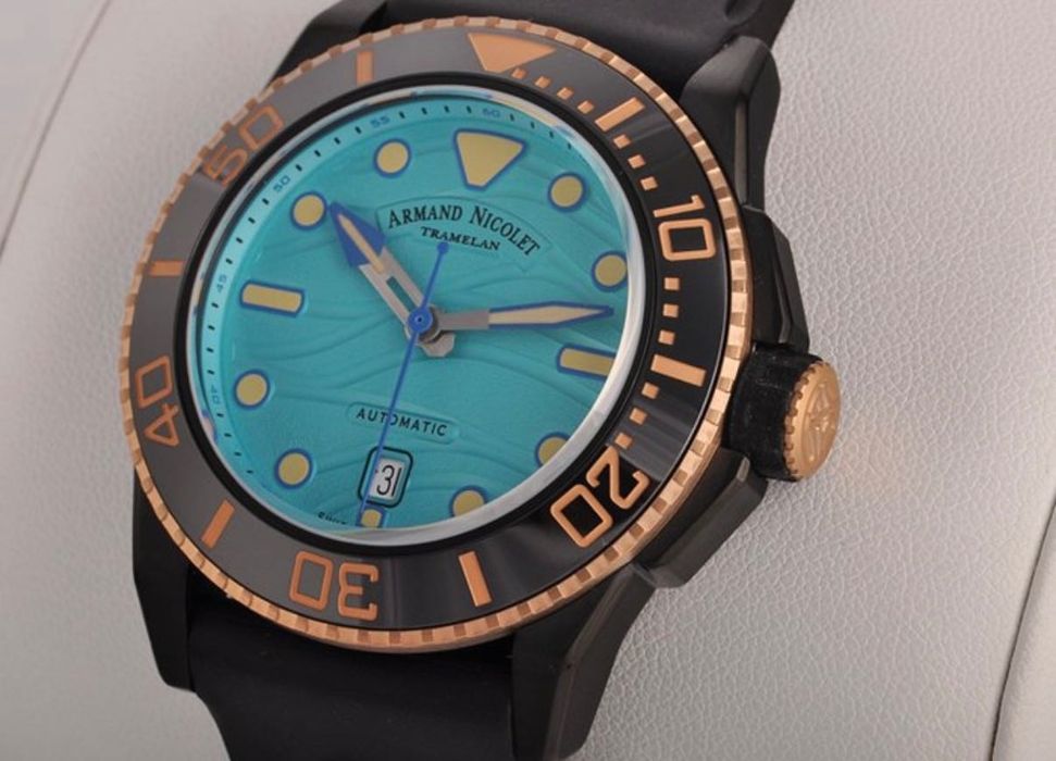 Ceas Armand Nicolet - JSH9 - Automat -A480 New 44mm Diving