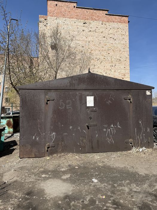 гараж металлический