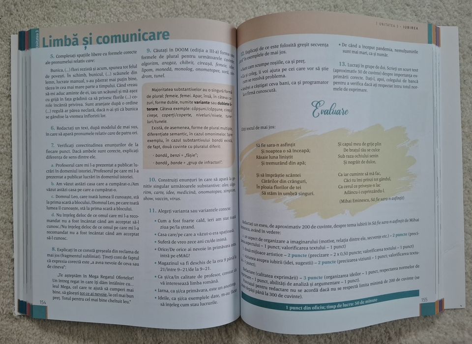 Limba și literatura română clasa a IX-a  Corint
