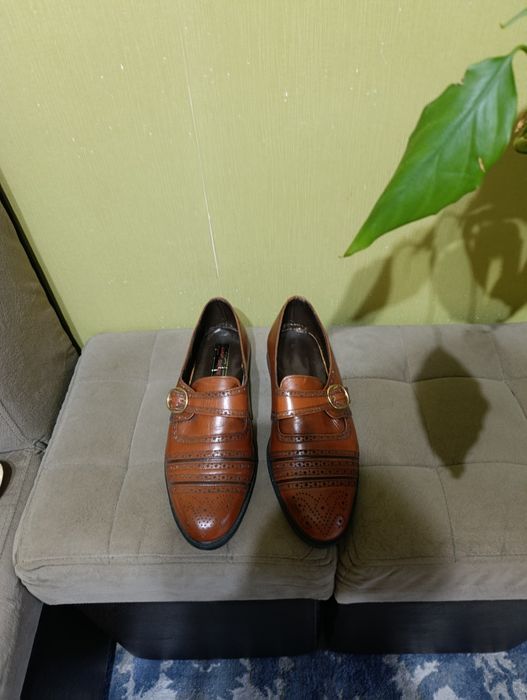 Мужские кожаные лоферы