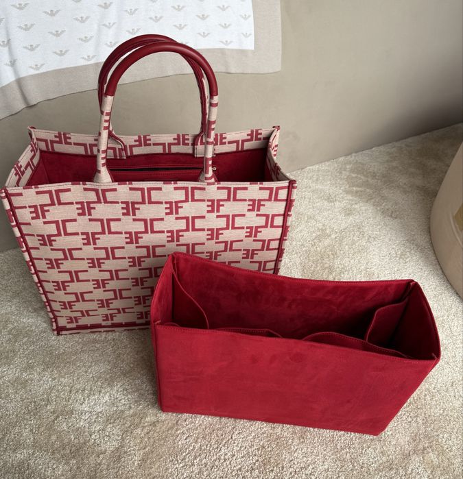 Чанта Elisabetta Franchi с органайзер