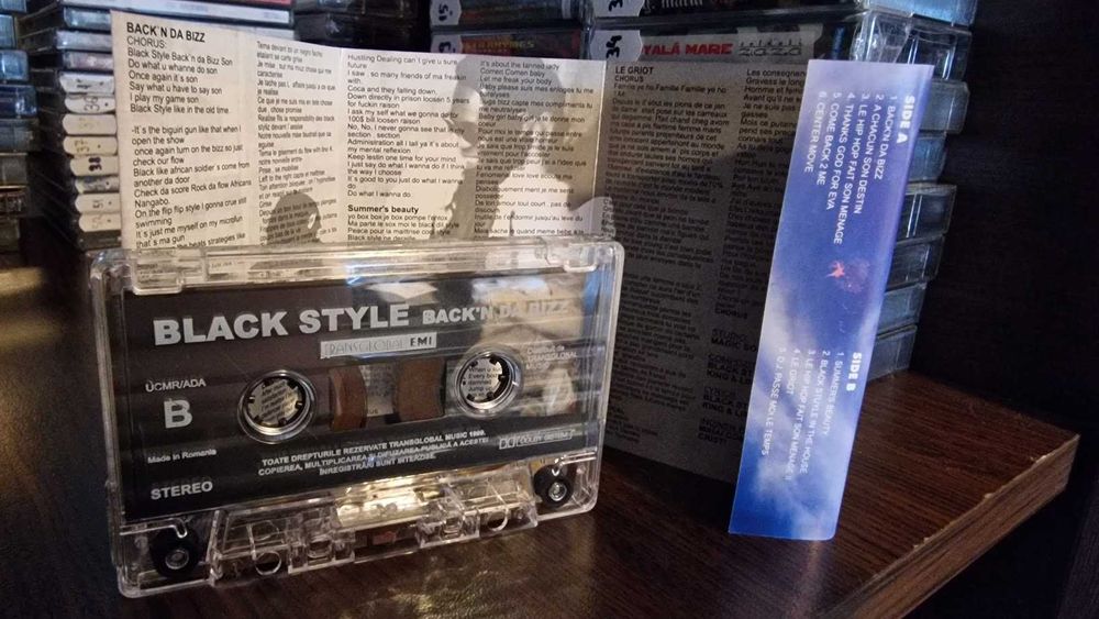 Caseta - Black Style – Back'n Da Bizz - 1999 - prima editie