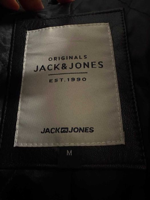 Яке от естествена кожа Jack & Jones