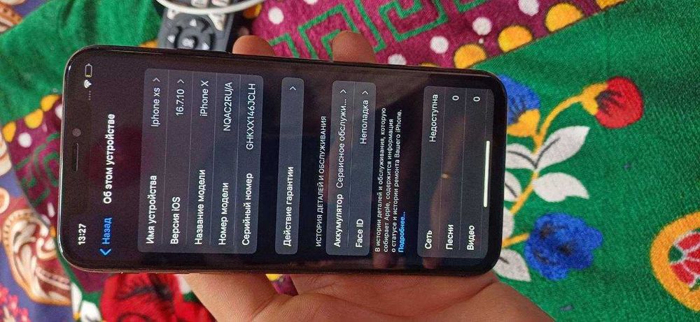 Iphone X sotiladi  srochni