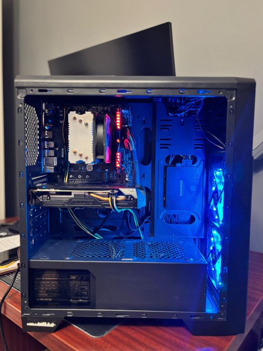 PC + Monitor Lenovo 27” – Ryzen 5 / GTX 1060 / 8 GB RAM DDR4 / 500 GB