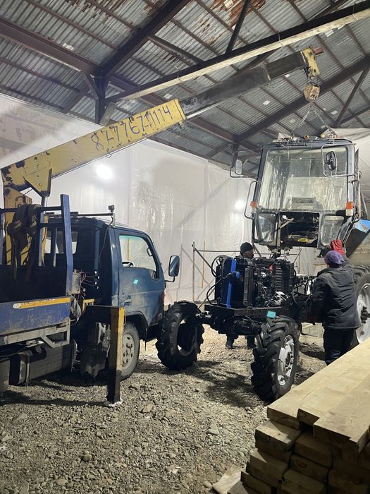 услуги маленького манипулятора самогруза