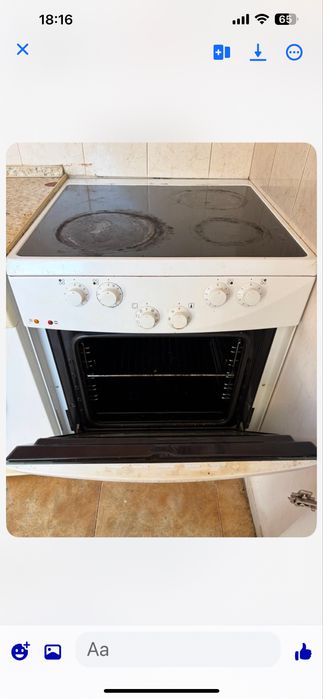 Готварска печка с керамични котлони Gorenjie