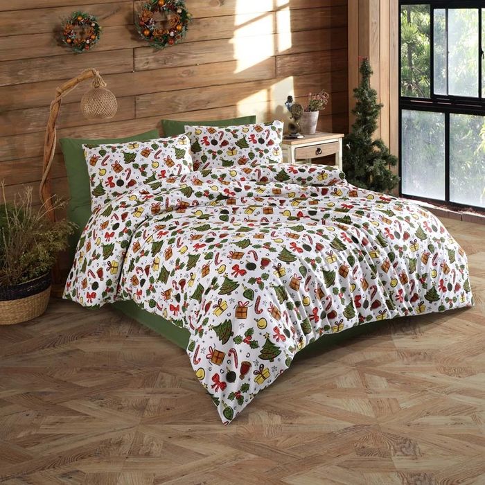 Коледен спален комплект 4 части