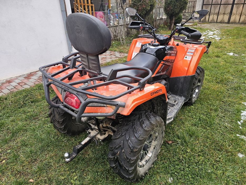ATV CF MOTO 520 L - 615 KM si 46 ORE - Oferta de Crăciun!!!