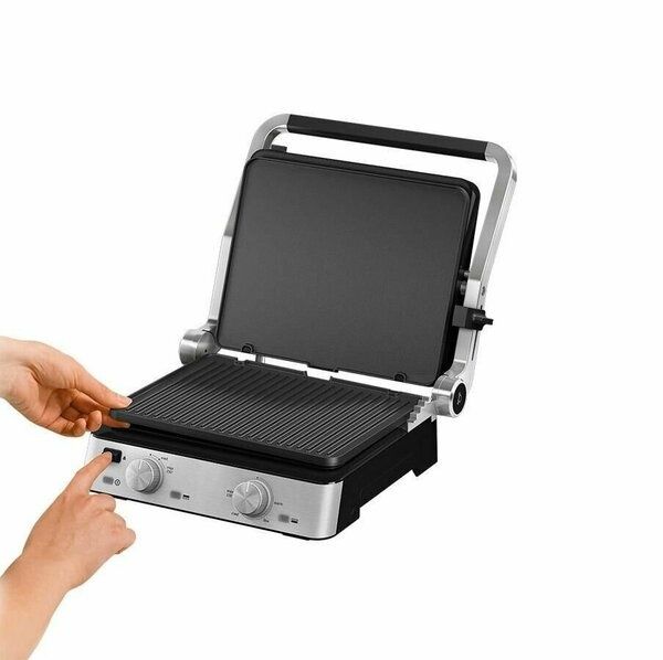 Электрогриль Braun MultiGrill 7 CG7010 ( Цвет: Серебристый )
