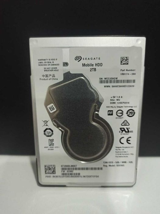 Жесткий диск HDD 2TB (2000GB) | 2.5 дюйма