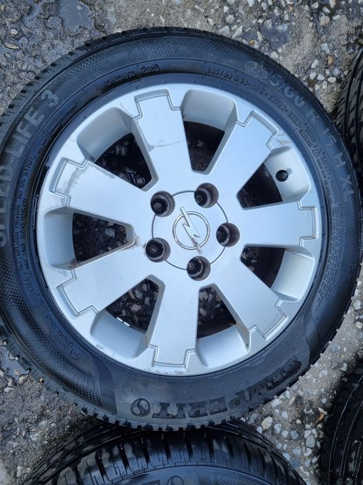 4бр алуминиеви джанти за Опел Мерива/6жХ15/ ет43/ 5Х110