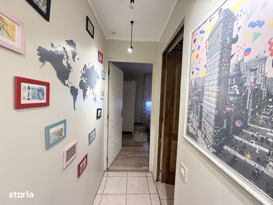 Apartament 3 camere renovat, Centrala proprie- Parc, scoli si stb