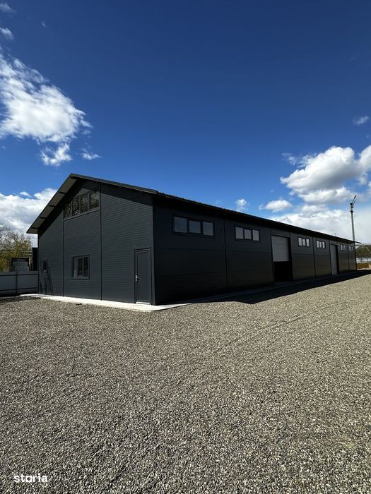 Hală de închiriat 464 mp + curte 800 mp | Total ~1450 mp