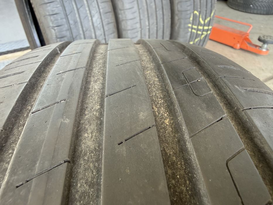 4бр. ОТЛИЧНИ Летни Гуми С Борд 215/55R/17 -GOODYEAR- DOT:1020- 6.6мм.+5.3мм. *120€ за 4бр.*