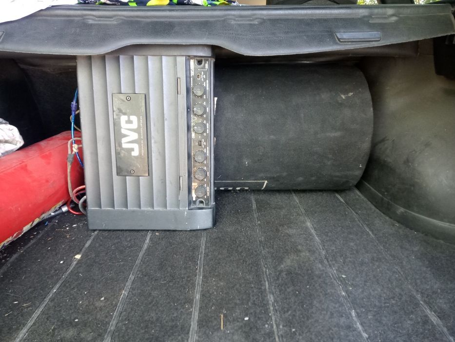 Буфер JBL 1000ват, усилитель JVC