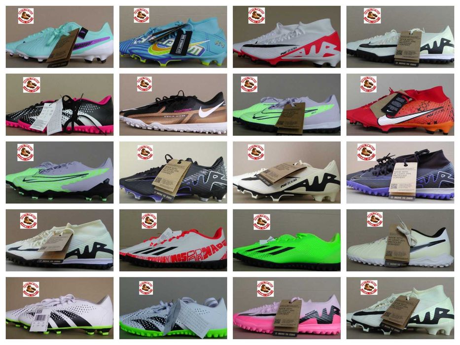 Ghete fotbal crampoane sintetic sala NOI ORIGINALE