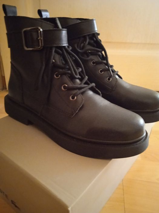 Дамски боти - естествена кожа