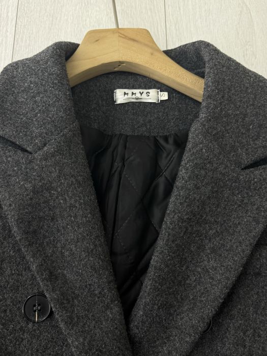 Женское пальто, цвета графит