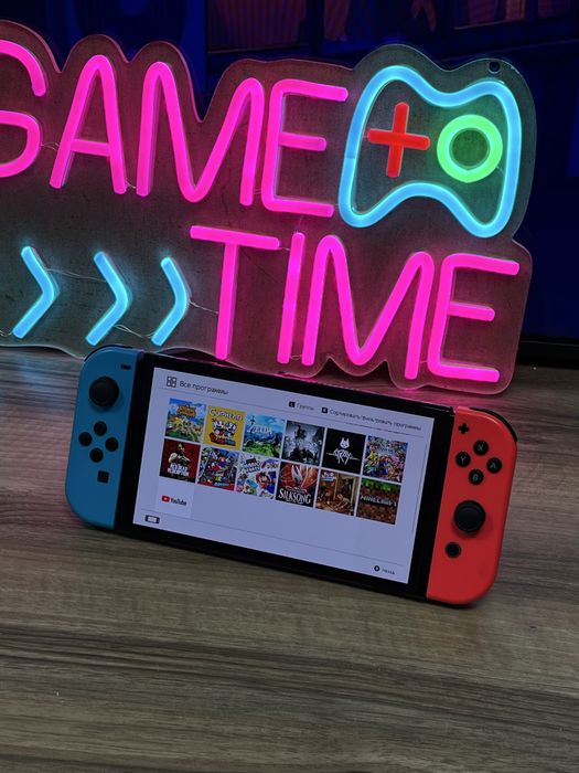 Прошитая Nintendo Switch Oled 128Gb