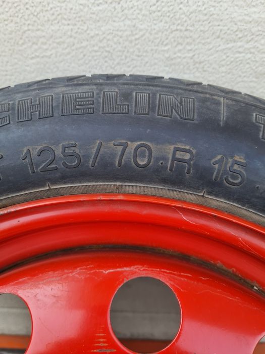 Оригинална резервна гума патерица за FIAT ALFA LANCIA ФИАТ АЛФА ЛАНЧИЯ 15 цола