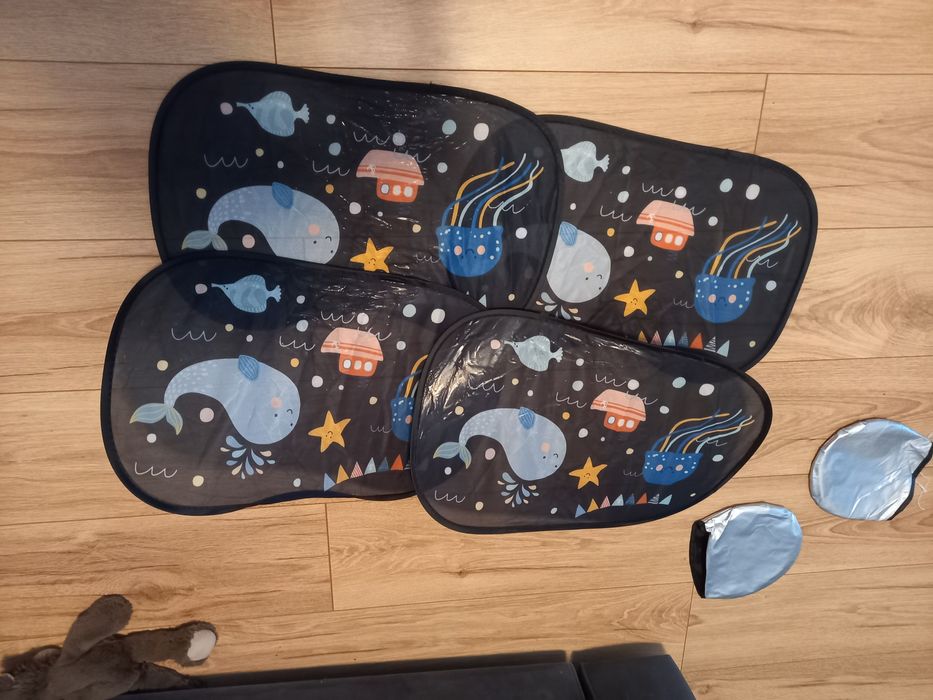 Set Parasolare de mașină pentru copii ( 4 buc)
