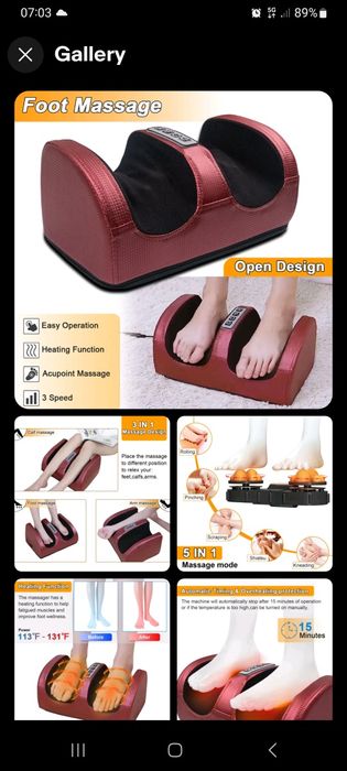 Aparat de masaj electric