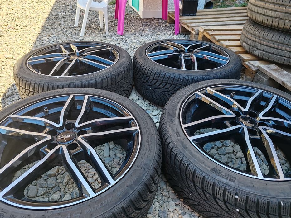 Jante aliaj 17” 5x100 + cauciucuri iarnă Nankang 215/45 R17