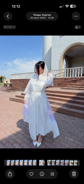 Продам белую абайку