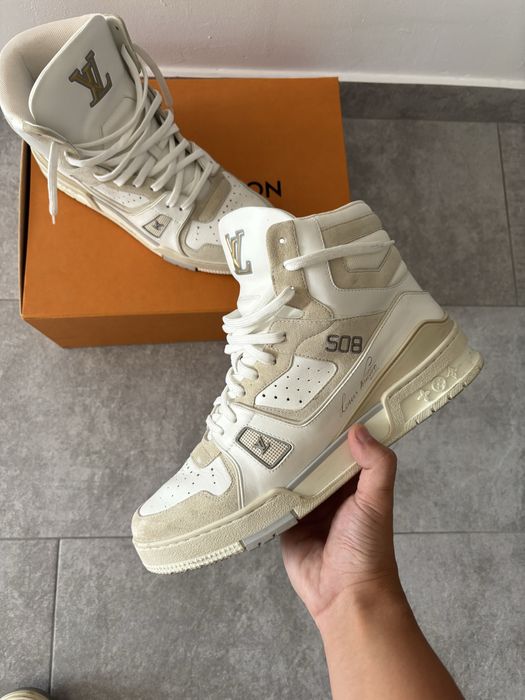 Louis Vuitton High Iridescent Trainer