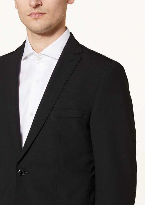 Costum slim Club Of Gents 46 S lana super 100's respirabila albastru