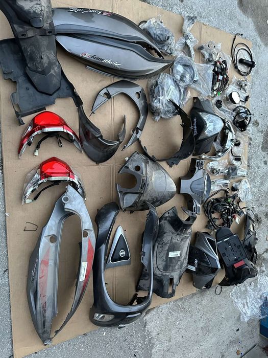 Скутери на ЧАСТИ--( Lambreta 125N,Fiddle lll, Simpsons ST)