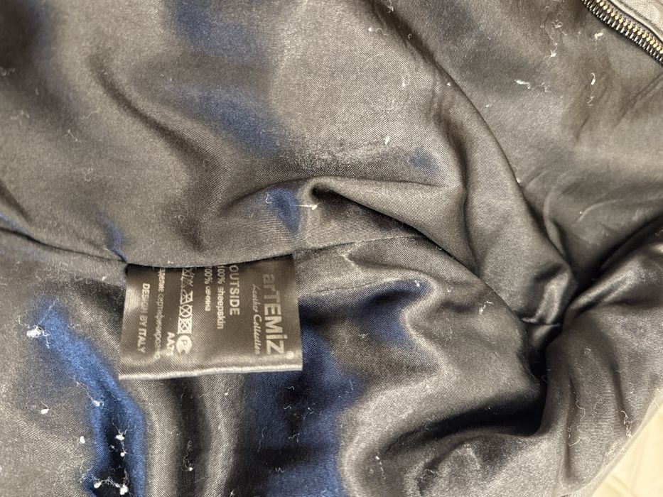 Яке от естествена кожа размер С