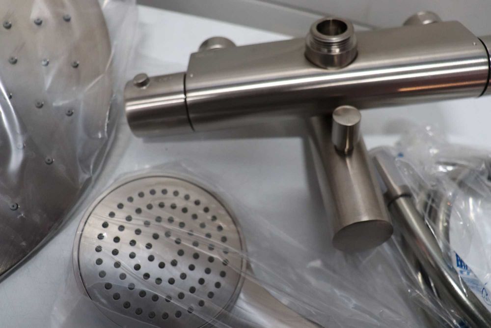 Термостатичен душ комплект GESSI Bagno Project Ø30 Finox 35179#149