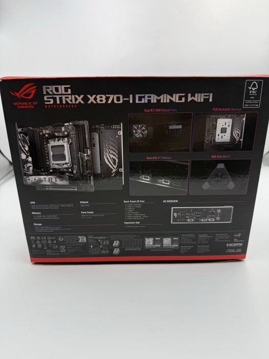 Rog Strix x870-I Gaming Wifi